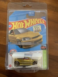 Hot Wheels Factory Sealed 2022 Super Treasure Hunt '99 Honda Civic Type R (EK9) - Picture 1 of 2