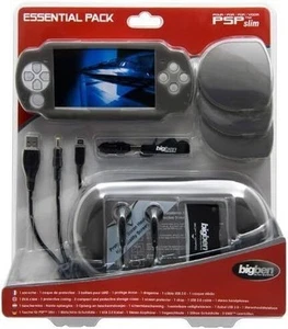 Pack PSP slim - Sacoche + 2 écrans de protection + 2 coques de protection + poch - Photo 1/1