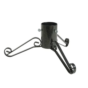 Bosmere Traditional Christmas Tree Stand 4in Dia Black Plain Gloss - Picture 1 of 1