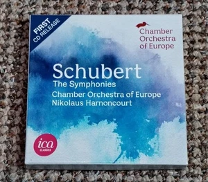 SCHUBERT The Symphonies COE HARNONCOURT ICA Classics 4CD set NM - Picture 1 of 4