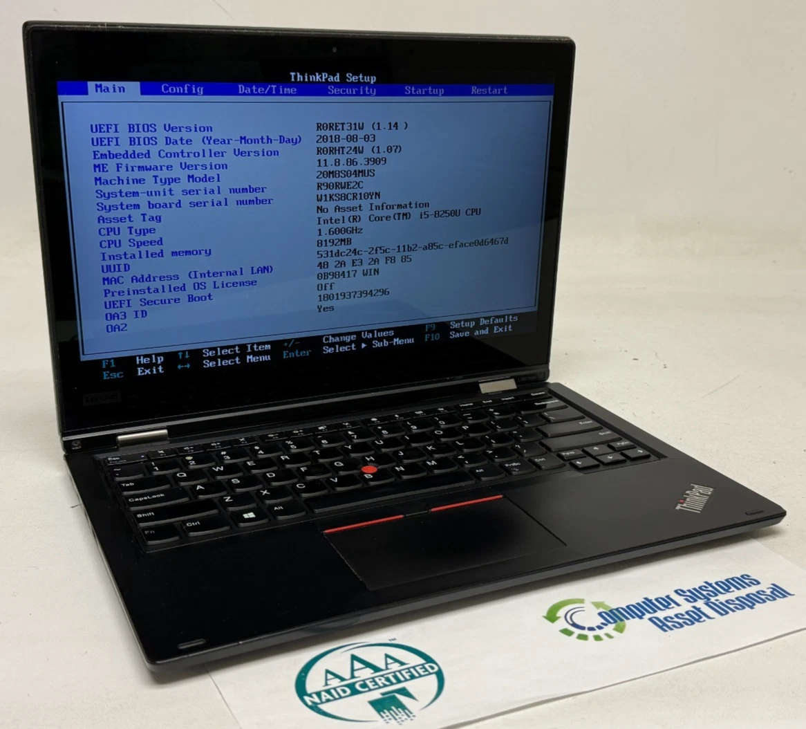 ☘️Lenovo☘️美品☘️corei5☘️第8世代☘️新品SSD256GB☘️ Lenovo Intel Core i5 8th Gen. 8 GB RAM PC Laptops & Netbooks for