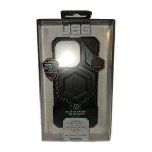 UAG Monarch Pro Compatible w/ MagSafe Case for iPhone 14 Pro 6.1" (2022) Black - Picture 1 of 6