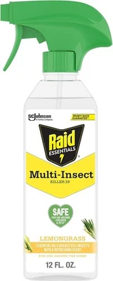Raid Essentials Multi-Insect Killer Spray Bottle, Child Pet Safe, Indoor 12 oz - Image 1 of 4