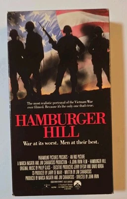 Hamburger Hill (1987) VHS Screener – Intense Vietnam War Drama!  Foto 1 de 4