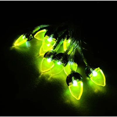 Cadena de luces LED bellotas 10 quilates 3 pies hágalo usted mismo proyectos artesanales coronas de fiesta Foto 1 de 3