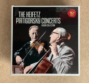 The Heifetz Piatigorsky Concerts by Jascha Heifetz (CD, 2013) Set - Picture 1 of 5