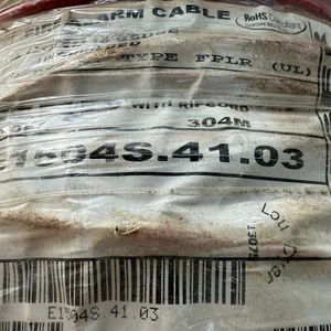 Carol General Cable 18/4 Unshielded FPLR Riser Rated Fire Alarm Cable PVC Jacket - Picture 1 of 5