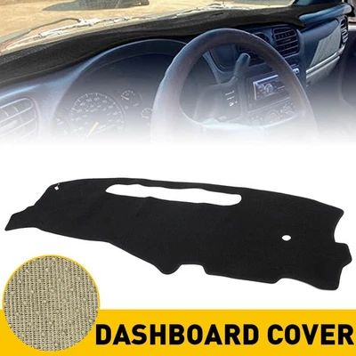 For 1998-2004 Chevrolet S10 Anti-Slip Dash Mat Black DashBoard Carpet Sun Shade Foto 1 de 4