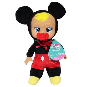 Cry Babies Disney Mickey Mouse Baby Doll Tiny Cuddles Plush - 9'' - Picture 1 of 4