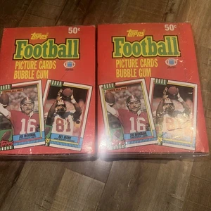 1990 Topps Fußball ungeöffnete Wachsbox BBCE Authentic 36 versiegelte Packungen! 2 Boxen - Bild 1 von 3