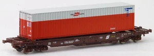 Roco 47024 Rail Cargo Austria Sdgkkmss container wagon - HO gauge - era V - Picture 1 of 4