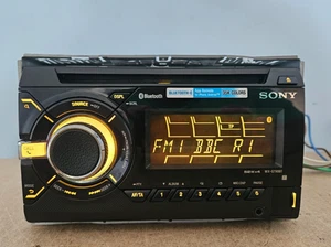 SONY WX-GT90BT DOUBLE DIN BLUETOOTH CAR RADIO STEREO USB CD PLAYER HEAD UNIT - Picture 1 of 12