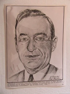 WILLIAM E MILLER of GOLDWATER-MILLER Pres.Election 16 Press Photos 1964-65 - Bild 1 von 5