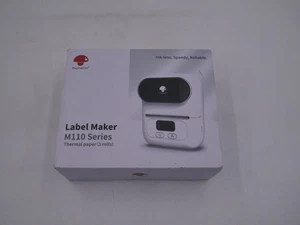 Phomemo M110 Series Label Maker, Thermal, Ink-less, Black, Bluetooth, Portable - Picture 1 of 7