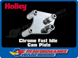 Holley Fast Idle Chrome Cam Plate 34-506 - Picture 1 of 2