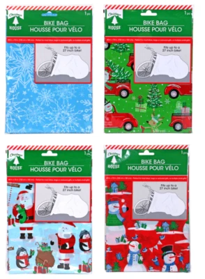 Nova Bolsa de Bicicleta de Presente Gigante Casa de Natal 60 pol. x 72 pol. ~ Escolha - Imagem 1 de 4