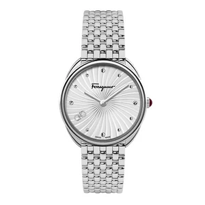 Salvatore Ferragamo Cuir Women's Stainless Steel Watch - SFYN00720 ($1095 MSRP) - Picture 1 of 12