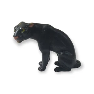 Fritz Bermann Austriaco Vienna Gatto Bronzo Pantera Nera Scultura FBW - Foto 1 di 11