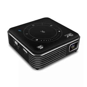 Mini 4K Smart DLP Projector Android WiFi Bluetooth Home Theater 16GB / 32GB - Picture 1 of 19