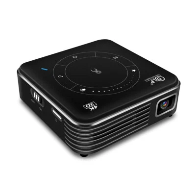 Mini 4K Smart DLP Projector Android WiFi Bluetooth Home Theater 16GB / 32GB - Image 1 of 4