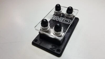 Steve Meade SMD Dual 2 Spot ANL Fuse Holder Heavy Duty Distribution Block DOUBLE - Image 1 of 4