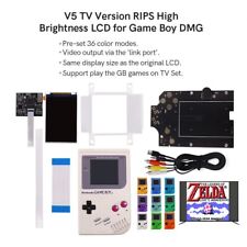 For Nintendo Game Boy DMG GB V5 TV Version IPS Backlight LCD Mod Kits OSD Menu