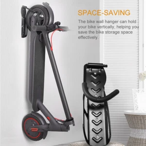 Scooter eléctrico bicicleta gancho fijo pared plegable marco colgante de pared universal - Imagen 1 de 6