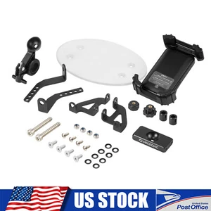 Rotatable Phone Holder With Number Plate For Harley Sportster S RH1250S 2021-24 - Picture 1 of 15