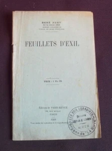 Feuillets d'exil - Imagen 1 de 1