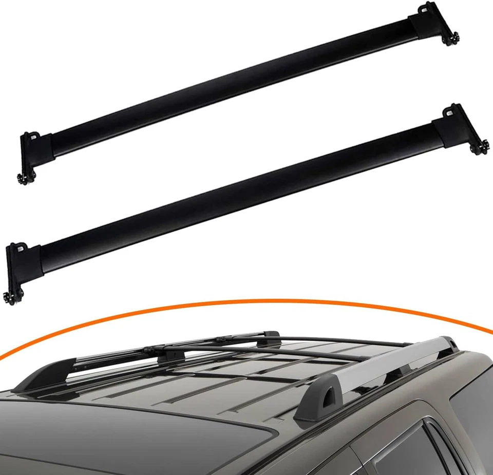 Roof Rack Cross Bars for 2005-2017 Ford Expedition Aluminum Crossbars Luggage - Image 1 of 4