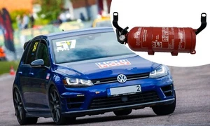 For VW Golf GTI R mk7 F4 fabrication Fire extinguisher mount holder bracket - Picture 1 of 8