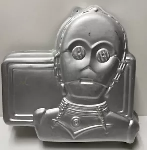 Wilton Star Wars C-3P0 Robot Star Wars Cake Pan 1983 LUCASFILM 502-2197 Decor - Picture 1 of 4