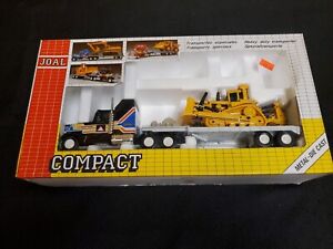 Joal 1:50 Scale Heavy Duty Transport Tractor with CAT D10 Bulldozer  New In Box