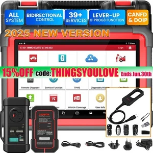 Launch X431 IMMO ELITE PLUS PRO 5 Key Programming Full System Diagnostic Scanner - Picture 1 of 9