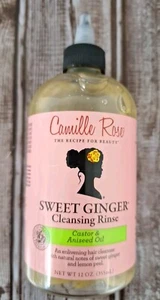 Camille Rose Sweet Ginger Cleansing Rinse - 12 Oz. Castor & Aniseed Oil NEW - Picture 1 of 3