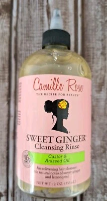 Camille Rose Sweet Ginger Cleansing Rinse - 12 Oz.  Castor & Aniseed Oil NEW - Image 1 of 3
