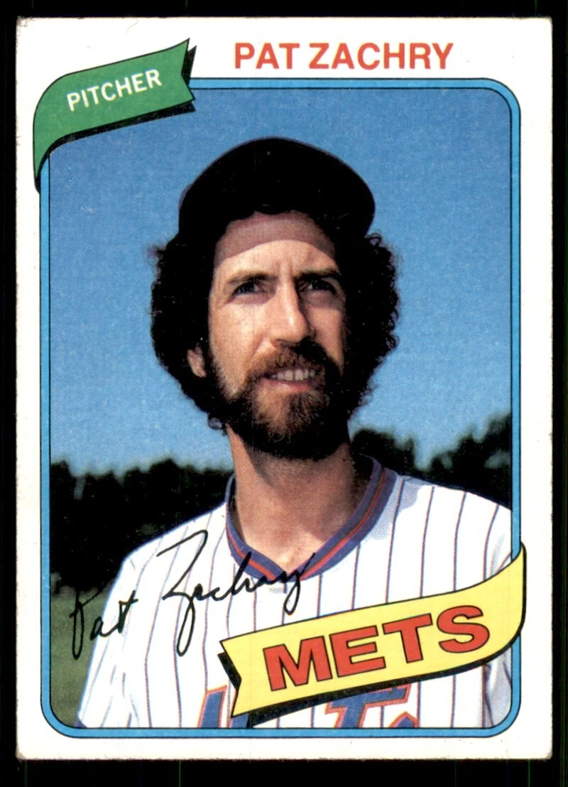 1980 Topps Pat Zachry New York Mets #428