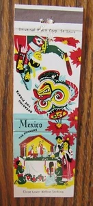 MEXICO MATCHBOOK MATCHCOVER: FIRST NATIONAL BANK -F - Picture 1 of 2
