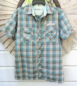 KUHL Sierra Nevada Cervecería Para Hombre Med Eluxur SS Perla Snap Camisa Informal - Imagen 1 de 14