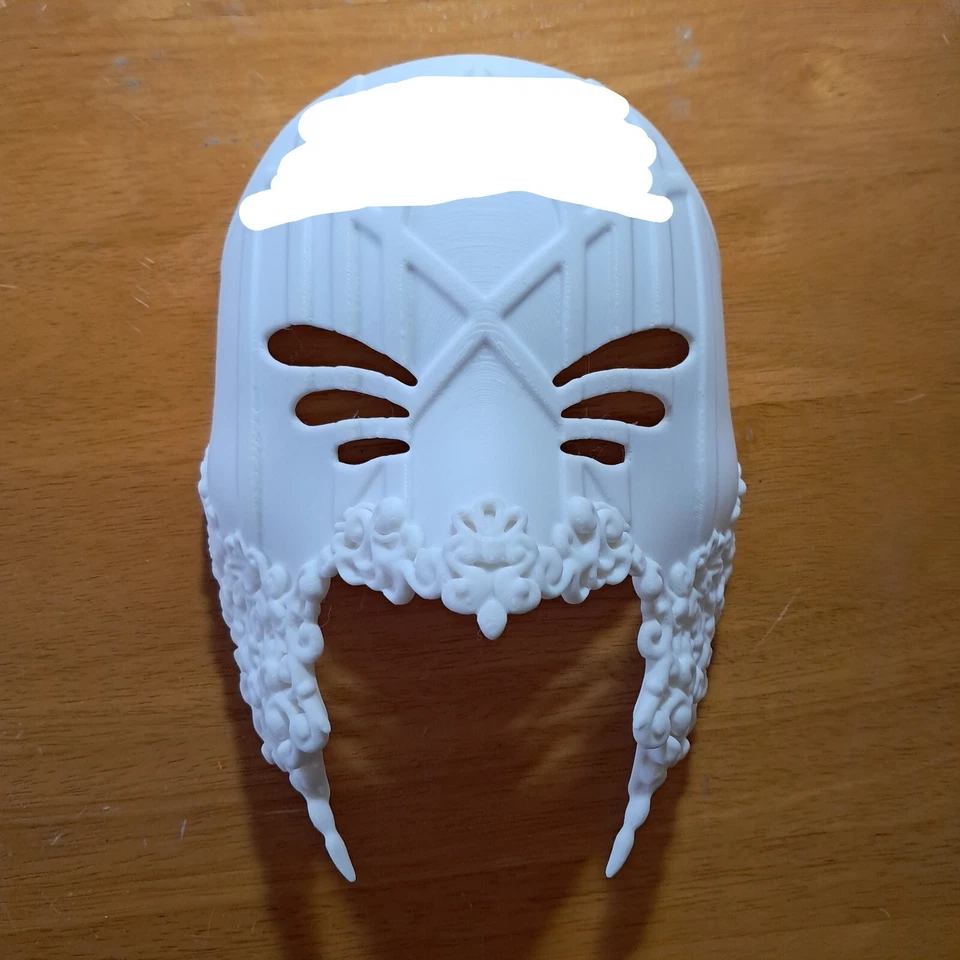 3D Printed Inspired Replica Fan Art Mask for Cosplay ©2024 - Image 1 of 4