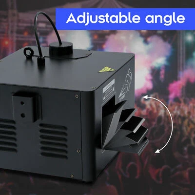 DMX 1500W Low Profile Hazer Haze Smoke Fog Machine Theater DJ Stage Effect & RC - Image 1 of 4