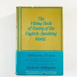 The Viking Book of Poetry of the English Speaking World Volume 2 Aldington - Imagen 1 de 24