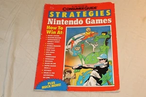 Vintage Consumer Guide Strategies For Nintendo Games (1989) *READ* - Picture 1 of 4