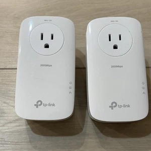 TP-Link TL-PA9020P KIT AV2000 2000Mbps Gigabit Passsthrough adaptateur CPL - Photo 1/2