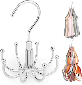 Tank Top Hanger, Rotatable Bra Organzier for Closet, Max 24 Storage Capacity Spo - Picture 1 of 12