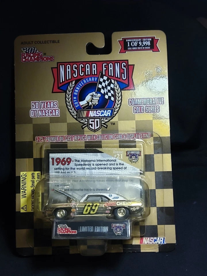 Racing Champions 1998 NASCAR Fans 1969 edición #21 Foto 1 de 1