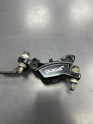 Sram Guide Re Bremssattel nur sehr guter Zustand schwarz 4 Kolben gebraucht mit Belägen - Bild 1 von 4