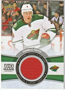 2015-16 Upper Deck (UD Game Jersey) NHL Memorabilia SP # GJ-CC Charlie Coyle! - Picture 1 of 2