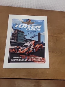 2025 Tower Motorsports Oreca LMP2 signed Indy #85/250 IMSA Hero Card BOURDAIS - Picture 1 of 4