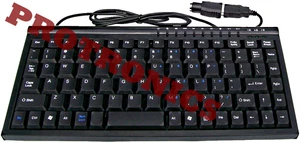 KEYBOARD for APPLIANCE TESTER (Trio, Trisan, Wavecom, TnP) Black, USB & PS2 - Picture 1 of 1